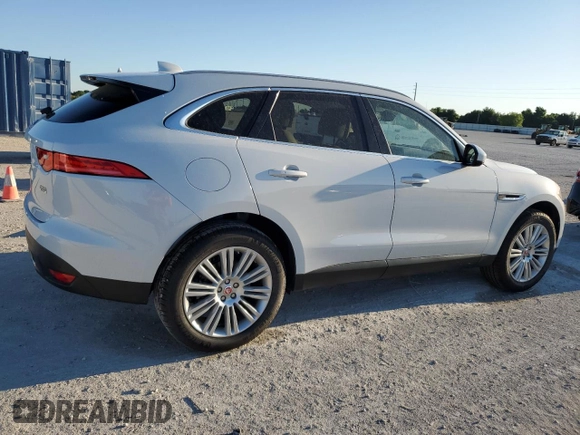 2019 Jaguar F-Pace 30t Portfolio with VIN SADCN2GX8KA362334, listed as a Copart auction lot 47271964 with 53,428 mi miles and . Bid and sale history available at DreamBid. Image 3.