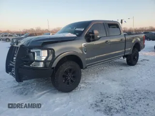2022 Ford F-350 XL with VIN 1FT8W3BT9NEG32841, listed as a Copart auction lot 87742405 with 52,134 mi miles and Salvage Title. Bid and sale history available at DreamBid. Image 1.