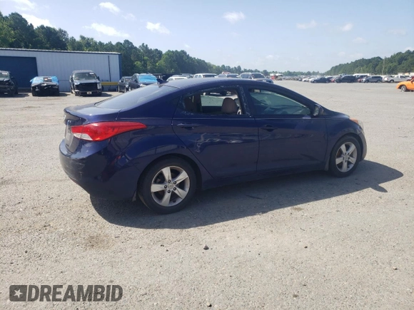 2013 Hyundai Elantra GLS с VIN 5NPDH4AE1DH332789, выставлен на аукционе Copart как лот 63029535 с пробегом Не указан миль и Чистый • Clean title. История ставок и продаж доступна на DreamBid. Изображение 3.