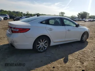 2013 Hyundai Azera with VIN KMHFH4JG6DA262297, listed as a Copart auction lot 56781155 with 234,793 mi miles and Clean Title. Bid and sale history available at DreamBid. Image 3.