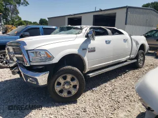 2018 Ram 2500 Laramie with VIN 3C6UR5NJ3JG252142, listed as a Copart auction lot 58724454 with 99,079 mi miles and Salvage title. Bid and sale history available at DreamBid. Image 1.