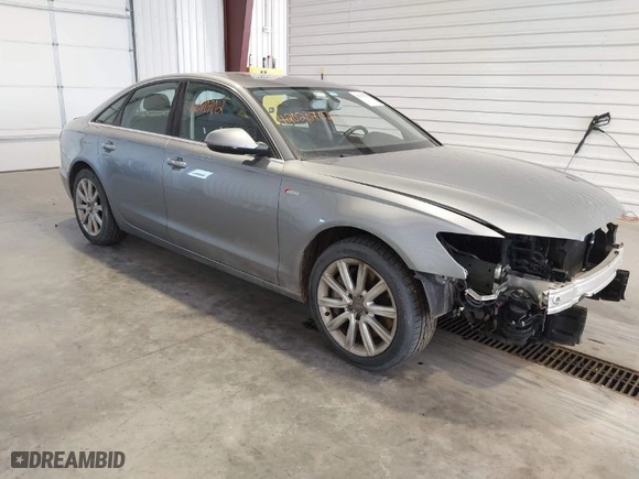2013 Audi A6 3.0T Premium Plus with VIN WAUGGAFC3DN066310, listed as a IAAI auction lot 42020702 with 195,939 mi miles. Bid and sale history available at carsss.com. Image 1.