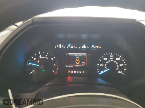 2017 Ford F-150 XL with VIN 1FTEX1EP6HFC30227, listed as a Copart auction lot 59262415 with 101,185 mi miles and Salvage title. Bid and sale history available at DreamBid. Image 9.