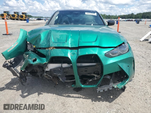 2022 BMW M3 Competition xDrive с VIN WBS43AY05NFN12563, выставлен на аукционе Copart как лот 56837075 с пробегом Не указан миль и Списание • Salvage title. История ставок и продаж доступна на DreamBid. Изображение 5.