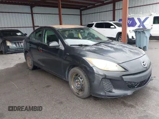 2013 Mazda 3 i SV with VIN JM1BL1TF4D1704725, listed as a IAAI auction lot 41991538 with 217,655 mi miles. Bid and sale history available at carsss.com. Image 1.