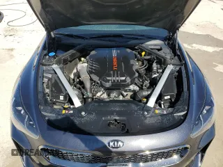 2018 Kia Stinger GT with VIN KNAE35LCXJ6040453, listed as a Copart auction lot 46859275 with 19,373 mi miles and Salvage Title. Bid and sale history available at carsss.com. Image 11.