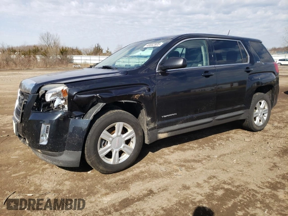 2015 GMC Terrain SLE with VIN 2GKFLVEK6F6210695, listed as a Copart auction lot 48562805 with 106,503 mi miles and Salvage Title. Bid and sale history available at DreamBid. Image 1.