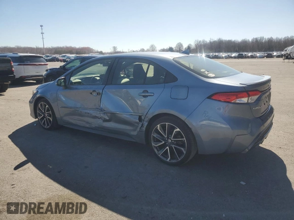 2020 Toyota Corolla SE with VIN JTDS4RCE0LJ001852, listed as a Copart auction lot 50583125 with 68,421 mi miles and Salvage Title. Bid and sale history available at DreamBid. Image 2.