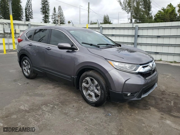 2018 Honda CR-V EX with VIN 7FARW1H56JE046693, listed as a Copart auction lot 50167515 with 0 mi miles and Salvage Title. Bid and sale history available at carsss.com. Image 4.