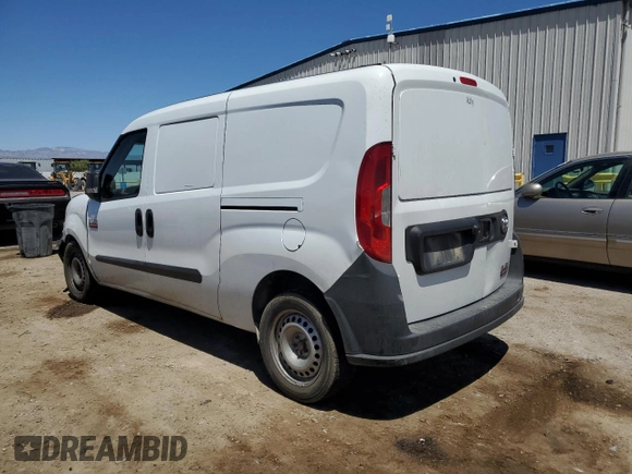 2018 Ram ProMaster City Cargo Tradesman with VIN ZFBERFABXJ6K67498, listed as a Copart auction lot 54472245 with 146,763 mi miles and Salvage Title. Bid and sale history available at DreamBid. Image 2.