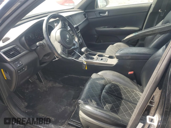 2016 Kia Optima SXL Turbo with VIN 5XXGV4L20GG015059, listed as a Copart auction lot 51288985 with 115,945 mi miles and Salvage Title. Bid and sale history available at carsss.com. Image 7.
