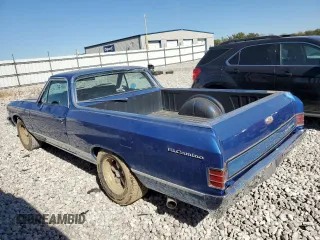 1967 Chevrolet El Camino z VIN 136807Z141910, wystawiony jako Copart lot #75923324 z przebiegiem 70 138 mil mil oraz Szkoda całkowita • Salvage title. Historia ofert i sprzedaży dostępna na DreamBid. Obrazek 2.