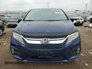 2018 Honda Odyssey EX with VIN 5FNRL6H57JB103291, listed as a Copart auction lot 58733025 with 177,279 mi miles and Salvage title. Bid and sale history available at DreamBid. Image 5.