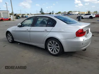 2006 BMW 3 Series 325i with VIN WBAVB13546PT16625, listed as a Copart auction lot 52096215 with 175,383 mi miles and Salvage Title. Bid and sale history available at carsss.com. Image 2.