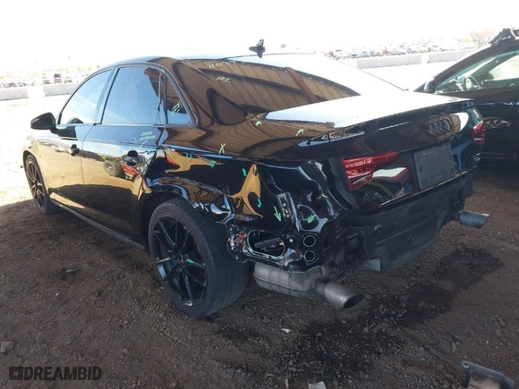2018 Audi A4 Premium with VIN WAUKMAF46JA083794, listed as a IAAI auction lot 41642033 with 101,283 mi miles. Bid and sale history available at carsss.com. Image 3.
