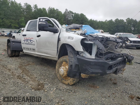 2024 Ram 3500 Tradesman with VIN 3C7WRSCL5RG129297, listed as a Copart auction lot 69875154 with 0 mi miles and Non Repairable. Bid and sale history available at carsss.com. Image 4.