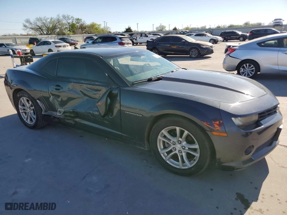 2014 Chevrolet Camaro LS with VIN 2G1FA1E37E9248994, listed as a Copart auction lot 50419635 with 99,011 mi miles and Salvage Title. Bid and sale history available at carsss.com. Image 4.