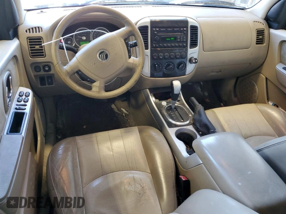 2007 Mercury Mariner Premier с VIN 4M2CU971X7KJ03424, выставлен на аукционе Copart как лот 51340895 с пробегом 185 576 миль миль и На запчасти • Non repairable. История ставок и продаж доступна на DreamBid. Изображение 8.