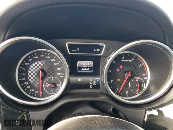 2018 Mercedes-Benz GLE 43 AMG with VIN 4JGDA6EB3JB055149, listed as a Copart auction lot 88094385 with 34,840 mi miles and Salvage Title. Bid and sale history available at DreamBid. Image 9.