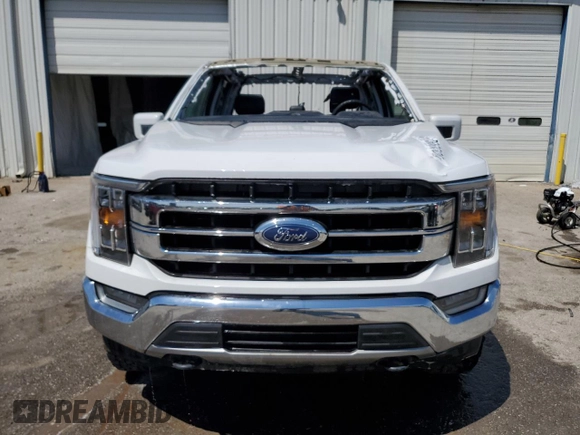 2021 Ford F-150 XL with VIN 1FTFW1E53MFB34474, listed as a Copart auction lot 51766635 with 65,671 mi miles and Salvage Title. Bid and sale history available at carsss.com. Image 5.