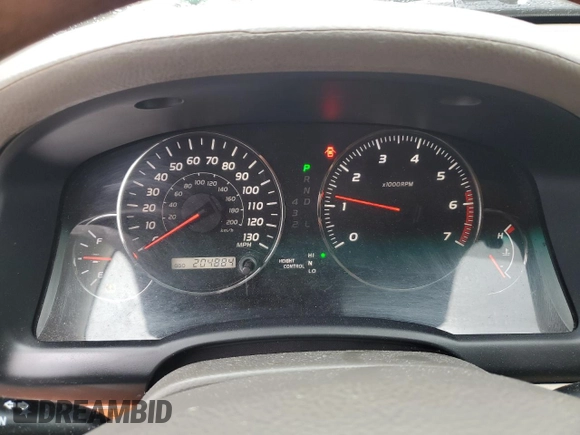 2007 Lexus GX 470 z VIN JTJBT20X670128310, wystawiony jako Copart lot #52698535 z przebiegiem 204 884 mil mil oraz Tytuł czysty. Historia ofert i sprzedaży dostępna na DreamBid. Obrazek 9.