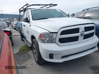 2018 Ram 1500 Express with VIN 1C6RR7FG6JS326988, listed as a IAAI auction lot 41834856 with 226,807 mi miles. Bid and sale history available at carsss.com. Image 1.