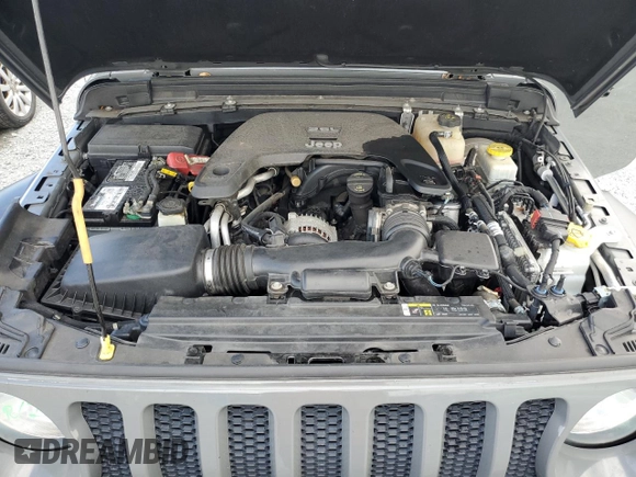 2019 Jeep Wrangler Unlimited Sport S with VIN 1C4HJXDG3KW583521, listed as a Copart auction lot 62835915 with 115,292 mi miles and Salvage title. Bid and sale history available at DreamBid. Image 12.