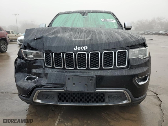 2019 Jeep Grand Cherokee Limited with VIN 1C4RJEBG5KC789646, listed as a Copart auction lot 84020554 with 125,006 mi miles and Salvage Title. Bid and sale history available at carsss.com. Image 5.