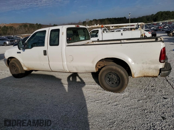 2004 Ford Super Duty F-250 XL with VIN 1FTNX20L84ED22644, listed as a Copart auction lot 46807015 with 432,438 mi miles and Salvage Title. Bid and sale history available at carsss.com. Image 2.