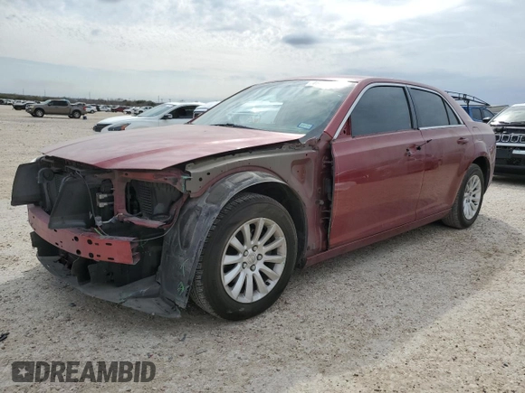 2014 Chrysler 300 with VIN 2C3CCAAG9EH138858, listed as a Copart auction lot 46431135 with 114,720 mi miles and Salvage Title. Bid and sale history available at DreamBid. Image 1.