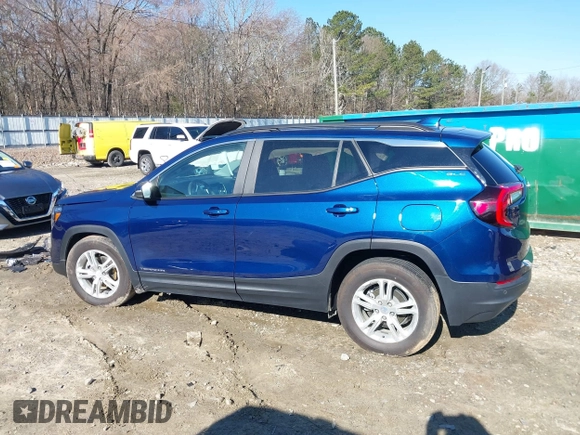 2023 GMC Terrain SLE with VIN 3GKALMEG0PL176959, listed as a IAAI auction lot 41730284 with 12,433 mi miles. Bid and sale history available at carsss.com. Image 14.