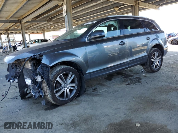2013 Audi Q7 3.0T Premium Plus with VIN WA1LGAFEXDD011436, listed as a Copart auction lot 49815535 with 99,284 mi miles and Clean Title. Bid and sale history available at carsss.com. Image 1.