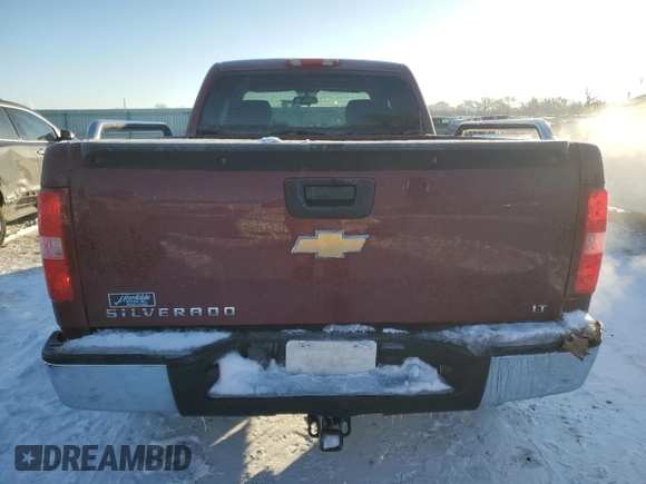 2008 Chevrolet Silverado 1500 1LT with VIN 2GCEK19J781299424, listed as a Copart auction lot 87671015 with 196,528 mi miles and Salvage Title. Bid and sale history available at DreamBid. Image 6.