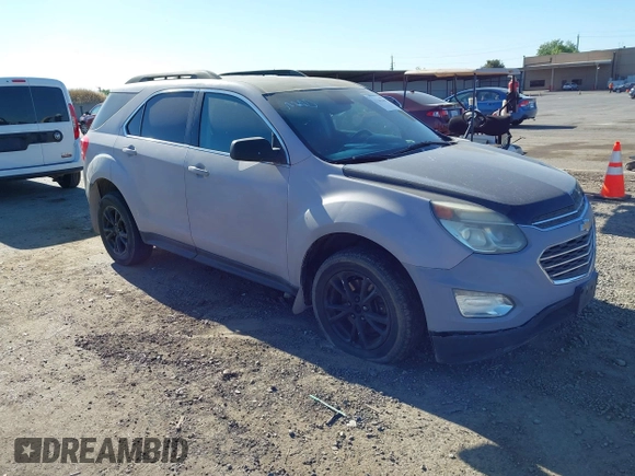 2016 Chevrolet Equinox LT with VIN 2GNFLFEKXG6102607, listed as a IAAI auction lot 42181469 with 104,196 mi miles and . Bid and sale history available at DreamBid. Image 1.