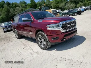 2019 Ram 1500 Limited with VIN 1C6SRFHTXKN615586, listed as a Copart auction lot 58162805 with 135,199 mi miles and Salvage title. Bid and sale history available at DreamBid. Image 13.