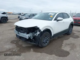 2024 Mazda CX-30 2.5 S with VIN 3MVDMBAM0RM624408, listed as a IAAI auction lot 41616350 with 6,473 mi miles. Bid and sale history available at carsss.com. Image 2.