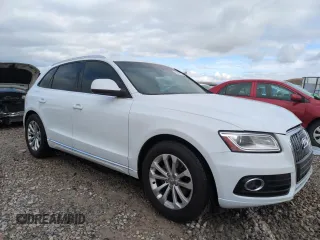 2013 Audi Q5 Premium with VIN WA1CFAFP8DA075903, listed as a Copart auction lot 53667435 with 114,337 mi miles and Salvage title. Bid and sale history available at DreamBid. Image 4.