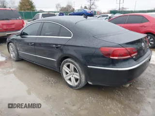 2013 Volkswagen CC Sport with VIN WVWBP7AN2DE506977, listed as a IAAI auction lot 41440929 with 62,385 mi miles. Bid and sale history available at carsss.com. Image 3.