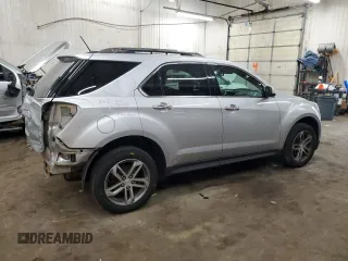 2016 Chevrolet Equinox LTZ with VIN 2GNFLGEK1G6358074, listed as a Copart auction lot 46803745 with 114,601 mi miles and Salvage Title. Bid and sale history available at carsss.com. Image 3.
