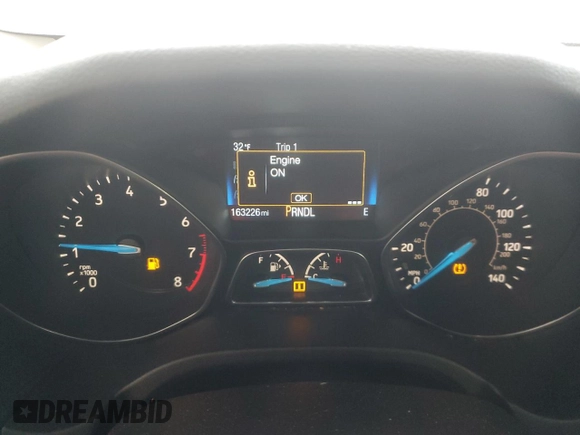2015 Ford Focus SE with VIN 1FADP3F23FL293266, listed as a Copart auction lot 45048925 with 163,226 mi miles and Salvage title. Bid and sale history available at DreamBid. Image 9.