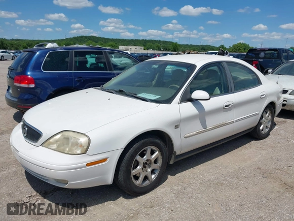 2000 Mercury Sable LS Premium with VIN 1MEFM55S3YA608752, listed as a IAAI auction lot 42391598 with 199,256 mi miles and . Bid and sale history available at DreamBid. Image 2.