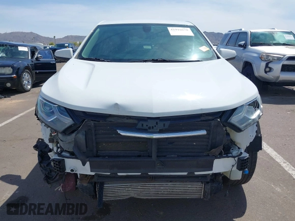 2018 Chevrolet Equinox LT with VIN 2GNAXJEV8J6318815, listed as a IAAI auction lot 41916678 with 64,174 mi miles and . Bid and sale history available at carsss.com. Image 12.