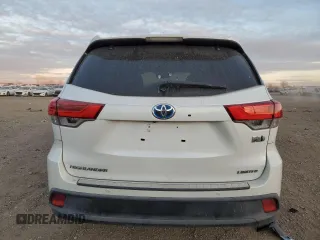 2016 Toyota Highlander Hybrid Limited with VIN 5TDDCRFH8GS015007, listed as a Copart auction lot 83711024 with 106,441 mi miles and Salvage Title. Bid and sale history available at carsss.com. Image 6.