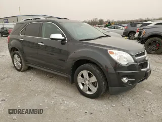 2012 Chevrolet Equinox LTZ with VIN 2GNFLGE52C6121680, listed as a Copart auction lot 49589385 with 122,204 mi miles and Salvage Title. Bid and sale history available at carsss.com. Image 4.