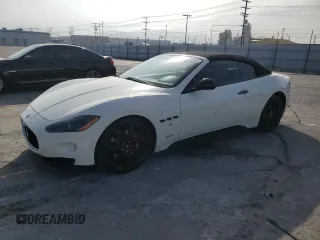 2012 Maserati GranTurismo Sport с VIN ZAM45MMAXC0064608, выставлен на аукционе Copart как лот 58412065 с пробегом 60 616 миль миль и Списание • Salvage title. История ставок и продаж доступна на DreamBid. Изображение 1.