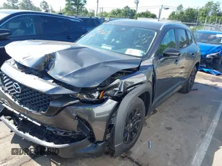 2025 Mazda CX-50 S Preferred with VIN 7MMVABBM5SN305546, listed as a IAAI auction lot 42225558 with 23,516 mi miles and . Bid and sale history available at carsss.com. Image 2.