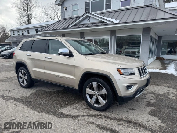 2014 Jeep Grand Cherokee Limited with VIN 1C4RJFBM2EC315721, listed as a Copart auction lot 44842505 with 180,972 mi miles and Clean title. Bid and sale history available at DreamBid. Image 1.