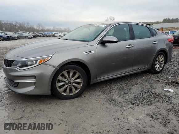 2016 Kia Optima LX with VIN 5XXGT4L3XGG006397, listed as a Copart auction lot 43457375 with 110,523 mi miles and Salvage Title. Bid and sale history available at carsss.com. Image 1.