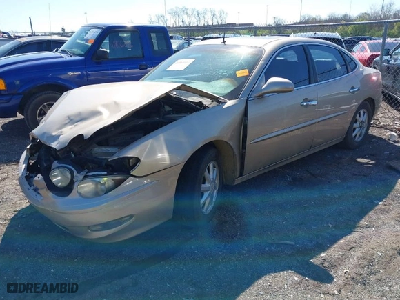 2005 Buick LaCrosse CXL with VIN 2G4WD532151227908, listed as a IAAI auction lot 41864114 with 1 mi miles. Bid and sale history available at carsss.com. Image 2.