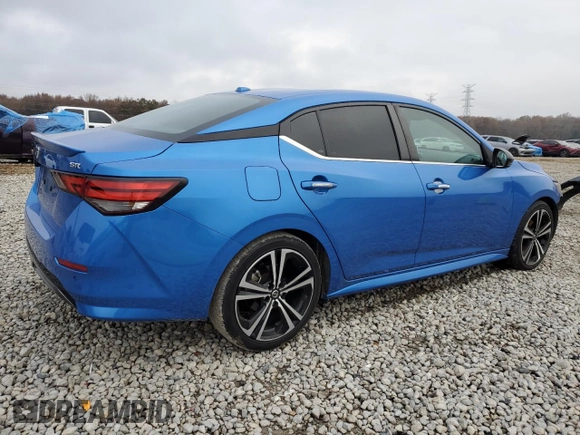 2021 Nissan Sentra SR with VIN 3N1AB8DV5MY268169, listed as a Copart auction lot 84290154 with 41,119 mi miles and Salvage Title. Bid and sale history available at DreamBid. Image 3.
